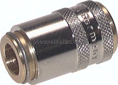 Verschlusskupplungsdosen, DN 6 (9 mm Zapfen)
