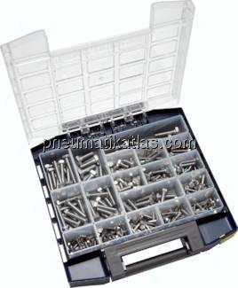 Multibox - Sechskantschrauben aus Edelstahl, DIN 933