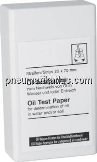 Öl-Testpapier für Öl-Wasser-Trenner