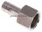Preview: Aufschraub-Schlauchtülle G 3/8"-10mm, 1.4571