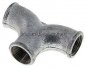 Preview: Doppelbogen T-Stück Rp 3/4" (IG), Temperguss verzinkt