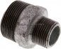 Preview: Doppelnippel R 1-1/2"-R 1", Temperguss verzinkt
