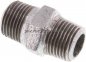 Preview: Doppelnippel R 1/2"-R 1/2", Temperguss verzinkt