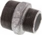 Preview: Doppelnippel R 2"-R 1-1/2", Temperguss verzinkt