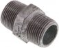 Preview: Doppelnippel R 3/4"-R 3/4", Temperguss verzinkt
