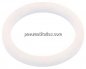 Preview: Dichtung (Milchgewinde) DN 32, Silikon (natur), 36x46x5,0mm