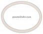 Preview: Dichtung (Milchgewinde) DN 65, Silikon (natur), 71x81x5,0mm