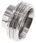 Preview: Gewindestutzen (Milchgewinde) Rd 44 x 1/6"-26,9mm, 1.4301