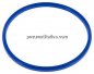 Preview: Dichtung (Milchgewinde) DN 125, NBR (blau), 130x142x7,0mm