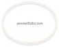 Preview: Dichtung (Milchgewinde) DN 125, Silikon (natur), 130x142x7,0mm