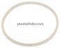 Preview: Dichtung (Milchgewinde) DN 150, Silikon (natur), 155x167x7,0mm