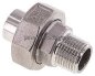 Preview: Anschweißverschraubung kon. dicht. R 1/2"(AG)-21,3mm