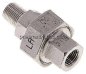 Preview: Verschraubung kon. dichtend, NPT 1/8"/NPT 1/8" (IG/AG)