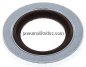 Preview: Hydraulik-Dichtring mit FKM-Einlage, für Gewinde G 1/4"