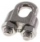 Preview: Drahtseilklemme f. 13,0mm Seil, M 10, B=25, 1.4436