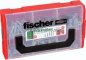 Preview: FIXtainer - "Hält-Alles-Box": 50 Stk. Dübel SX 6x30 und Senkkopfschrauben 4,5x40 - 50 Stk. Universal