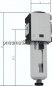 Preview: FUTURA Differenzdruckmanometer 0 - 0,5 bar