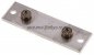 Preview: verlängerte Anschweißplatte mit Befestigungsbohrungen, Edelstahl, Baugröße 5, leichte Baureihe