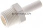 Preview: Einschraubtülle R 3/8"-5/16" (7,94 mm) Stecknippel, IQS-LE (EPDM-Dichtung)