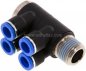 Preview: Steck-Mehrfachverteiler, 4-fach R 1/2"-10mm, IQS-Standard