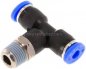 Preview: T-Steckanschluss NPT 1/8"-5/32" (3,97 mm), IQS-Inch