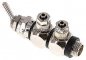 Preview: 4/2-Wege Kipphebelventil 6 x 4 mm (außen x innen) / G 1/4" (AG)