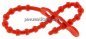 Preview: Lösbarer Kabelbinder, 290mm, 2 Befestigungsaugen, rot