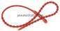 Preview: Lösbarer Kabelbinder, 500mm, 2 Befestigungsaugen, rot