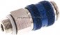 Preview: Kupplungsdose (NW5) G 1/8"(AG), Messing vernickelt