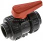 Preview: Kugelhahn, PVC-U / EPDM, Rp 1" (Industrieausführung)