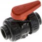 Preview: Kugelhahn, PVC-U / FKM, Rp 1/2" (Industrieausführung)