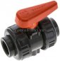 Preview: Kugelhahn, PVC-U / EPDM, Rp 3/4" (Industrieausführung)