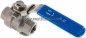 Preview: Edelstahl-Kugelhahn, leicht, G 3/8", 0 bis 63bar