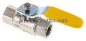 Preview: Messing-Kugelhahn, Rp 3/8", 0 bis 10bar, für Sauerstoff (Industrie)