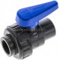 Preview: Einring-Kugelhahn, PVC-U / EPDM, Rp 3/4" (Wasserausf.)