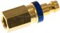 Preview: Kupplungsstecker (NW5) G 1/8"(IG), Messing