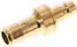 Preview: Kupplungsstecker (NW7,2) 13 (1/2")mm Schlauch, Messing
