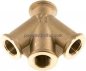 Preview: 3-fach-Luftweiche G 3/8", Messing