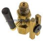 Preview: Manometer-Absperrhahn G 1/2" Muffe - Zapfen, Messing