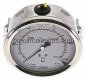 Preview: Glycerin-Einbaumanometer, 3kt-Frontring, 100mm, 0 - 1000 bar