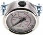 Preview: Glycerin-Einbaumanometer, 3kt-Frontring, 63mm, 0 - 160 bar