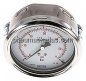 Preview: Einbaumanometer, 3-kant-Frontring, 100mm, 0 - 4 bar