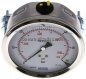 Preview: Glycerin-Einbaumanometer, 3kt-Frontring, 100mm, 0 - 60 bar