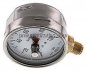Preview: Manometer senkrecht (CrNi/Ms), 100mm, 0 - 100 bar