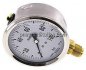 Preview: Glycerin-Manometer senkrecht (CrNi/Ms),100mm, 0 - 100 bar