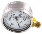 Preview: Manometer senkrecht (CrNi/Ms), 100mm, 0 - 250 bar