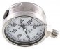 Preview: Chemie-Manometer senkrecht, 100mm, 0 - 600 bar