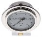Preview: Glycerin-Einbaumanometer,Front-ring, 100mm, 0 - 10 bar