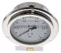 Preview: Glycerin-Einbaumanometer,Front-ring, 100mm, 0 - 1 bar