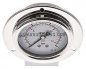 Preview: Glycerin-Einbaumanometer,Front-ring, 63mm, 0 - 1 bar